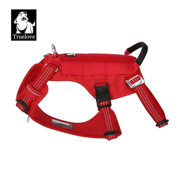 Truelove Escape Proof Pet Harness No Pull Reflective Adjustable Soft Padded Pet Vest Service Dog Harness Handle Climbing TLH7011