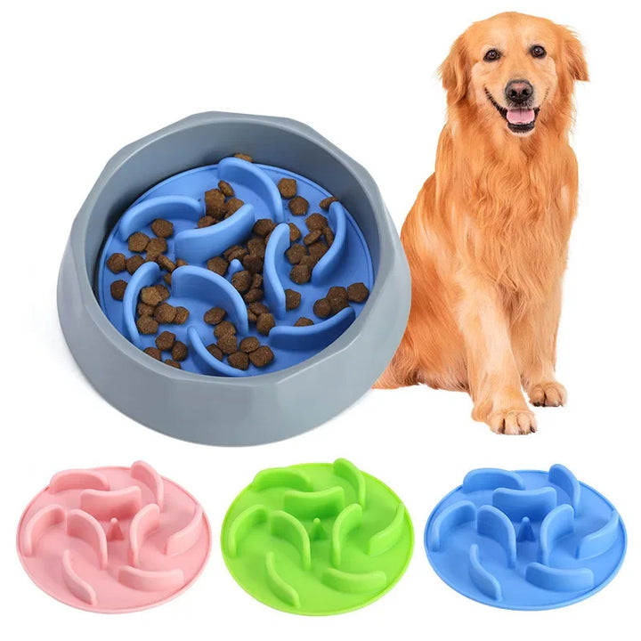 Multifunctional Non-slip Slow Food Bowl for Pets