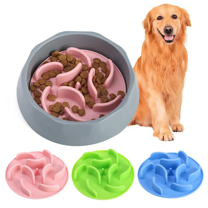 Multifunctional Non-slip Slow Food Bowl for Pets