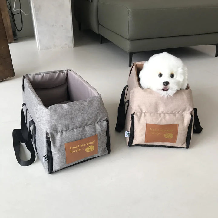 Portable Dog Car Seat – Safe and Cozy Travel Carrier