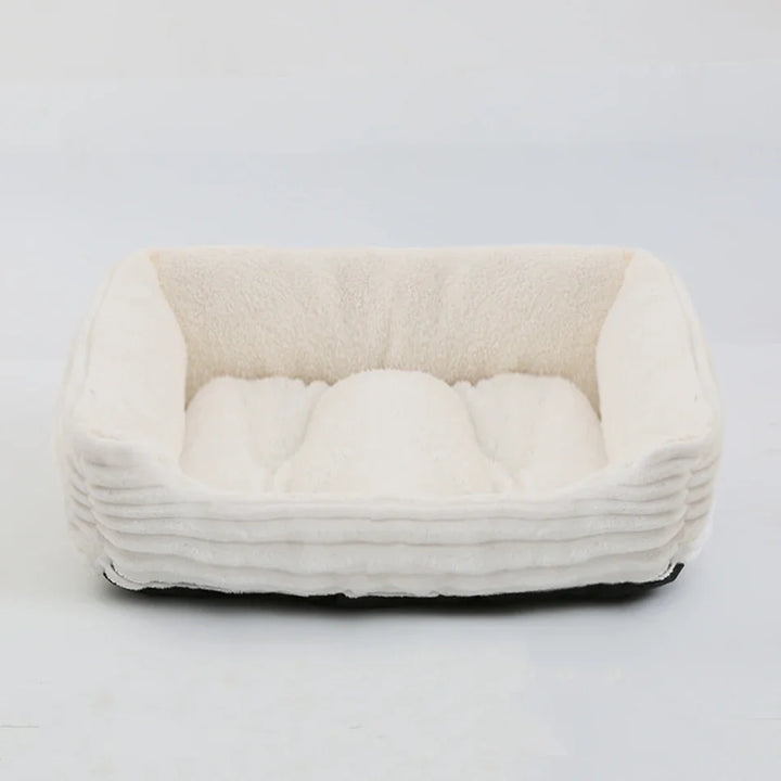 Small Dog Sofa Bed Cushion Pet Calming Dog Bed House Pet Supplies Accessories Bed for Dog Cat Pet Square Plush Kennel Medium