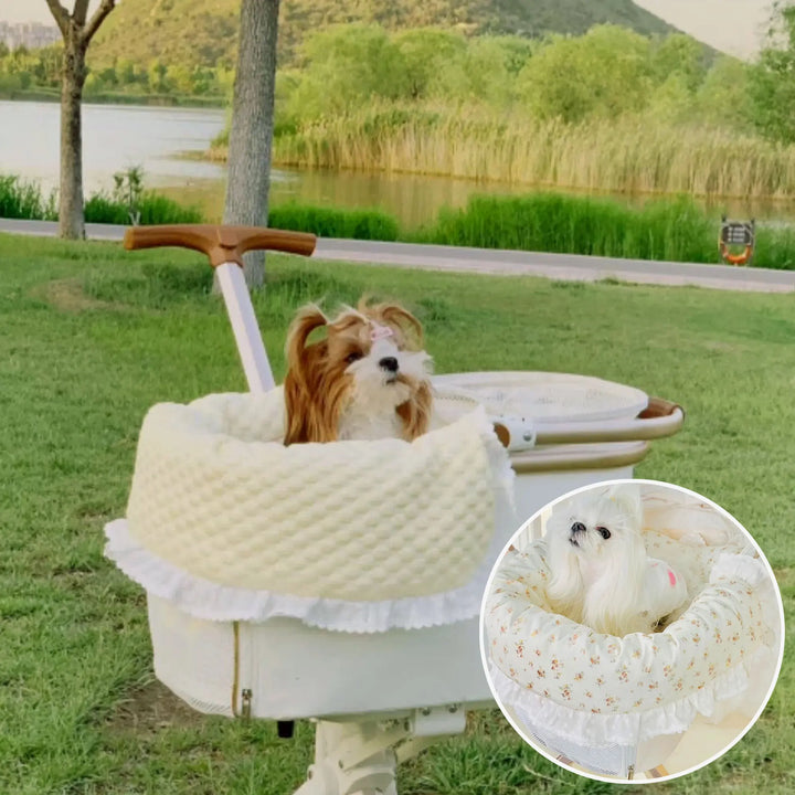 Cozy Cooling Mattress for Dog Stroller Carrier