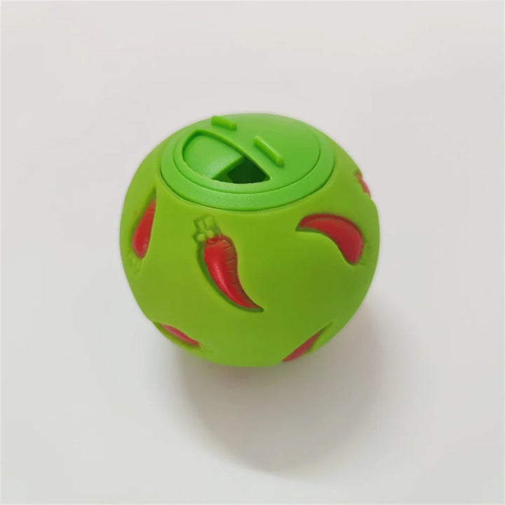 Rabbit Treat Ball Rabbit Interactive Toy Pet Slow Feeder Snack Toy Ball Hiding Food Toy Pet Feed Dispenser Small Pet Supplies