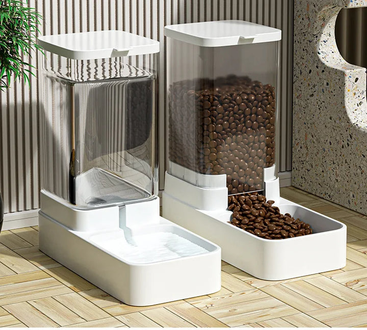 Automatic Cat Feeder and Water Dispenser