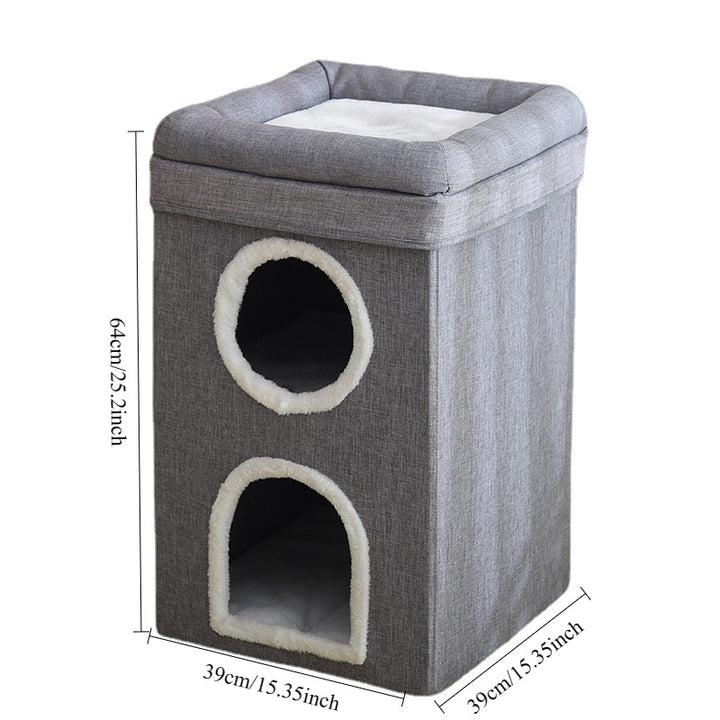 Cat litter box | For all seasons, easy to clean 🐾