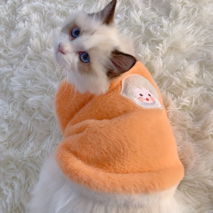 Adorable Autumn and Winter Cat Vest | Hot and thick