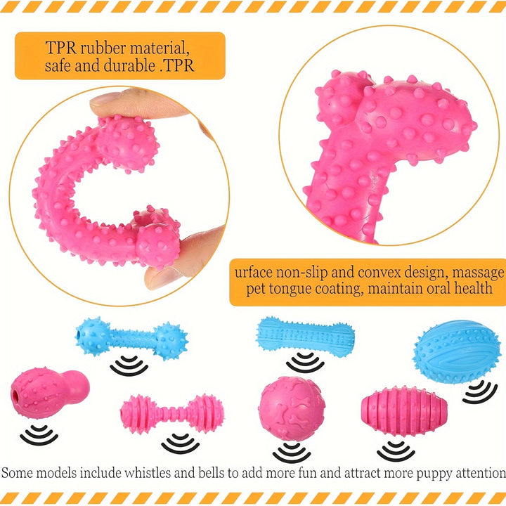 3/5/10 Pieces Pet Chew Toys for Small Dogs