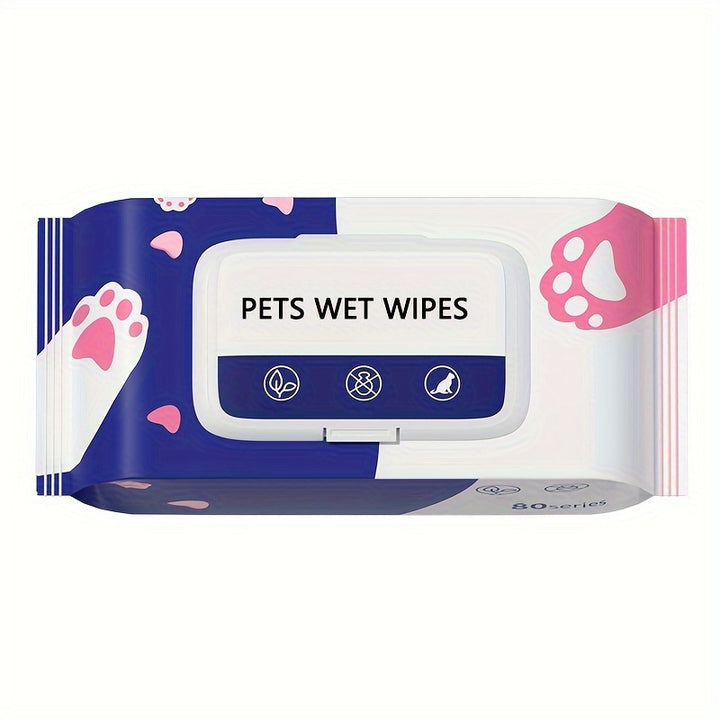 Wet wipes for eye, nose and paw care for all breeds