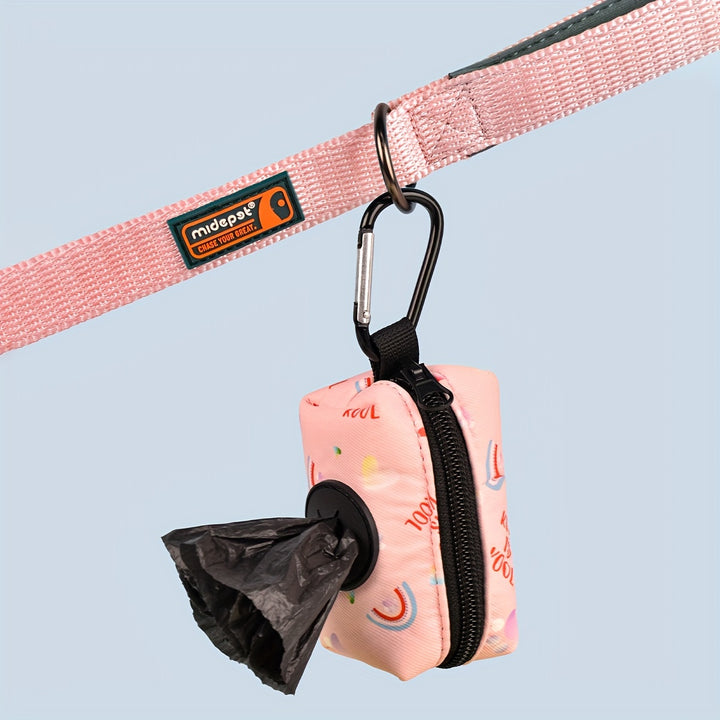 1pc Dog Poop Bag Dispenser for Leash - Portable Accessory