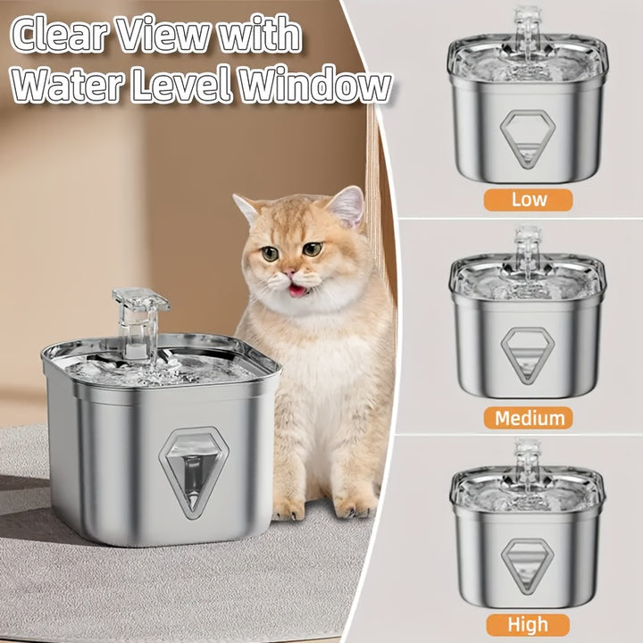 Automatic Cat Water Fountain 🐾💧 | Pet Drinking Device