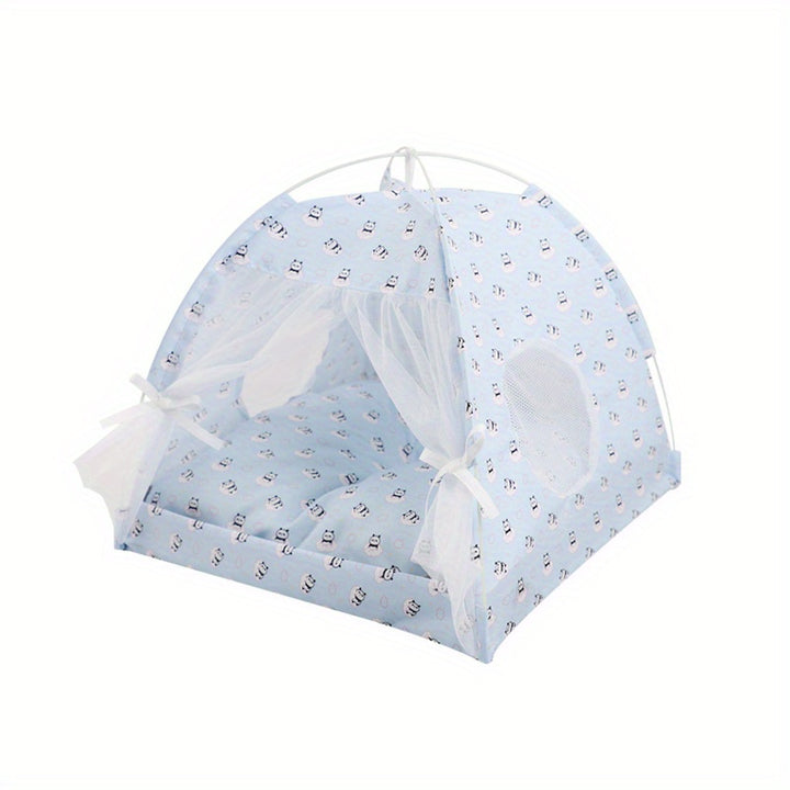 Portable Pet Tent with Breathable Cushion