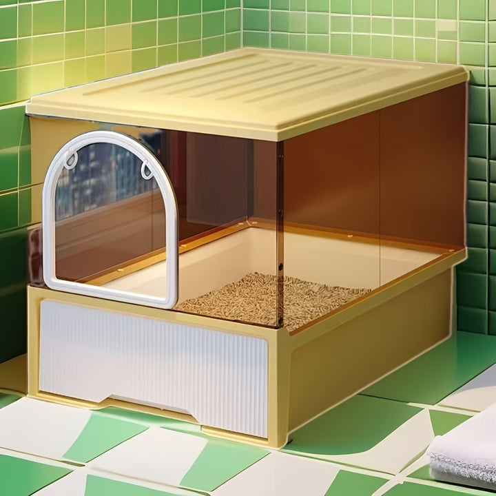 Closed Extra Large Cat Litter Box - Odor and splash proof 🐾