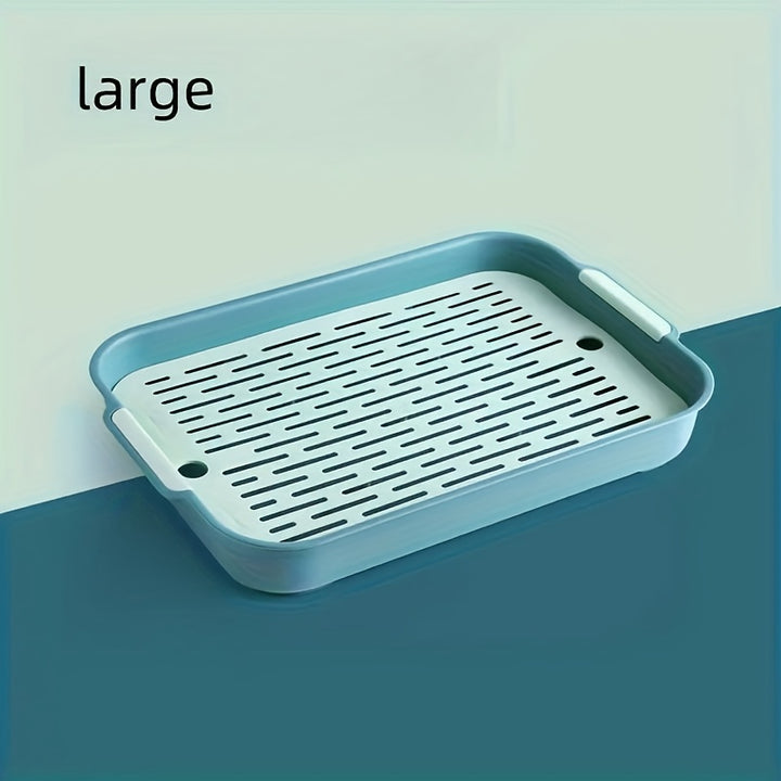 Small Animal Litter Box with Grid | Anti-tipping 🐾