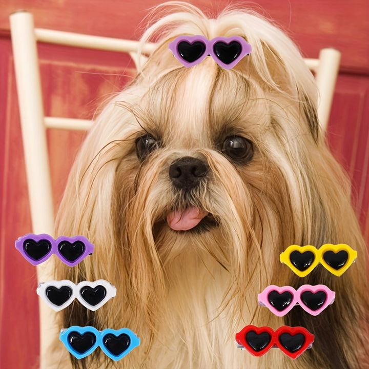 4 Pieces of Cute Pet Hair Accessories - Cute