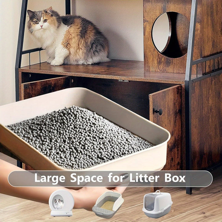 3-in-1 Cat Litter Box | Elegant and spacious 🐾