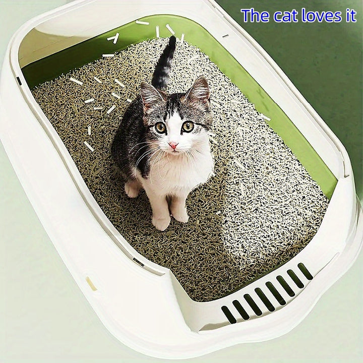 Cat litter box | Deodorant and anti-splash 🐾