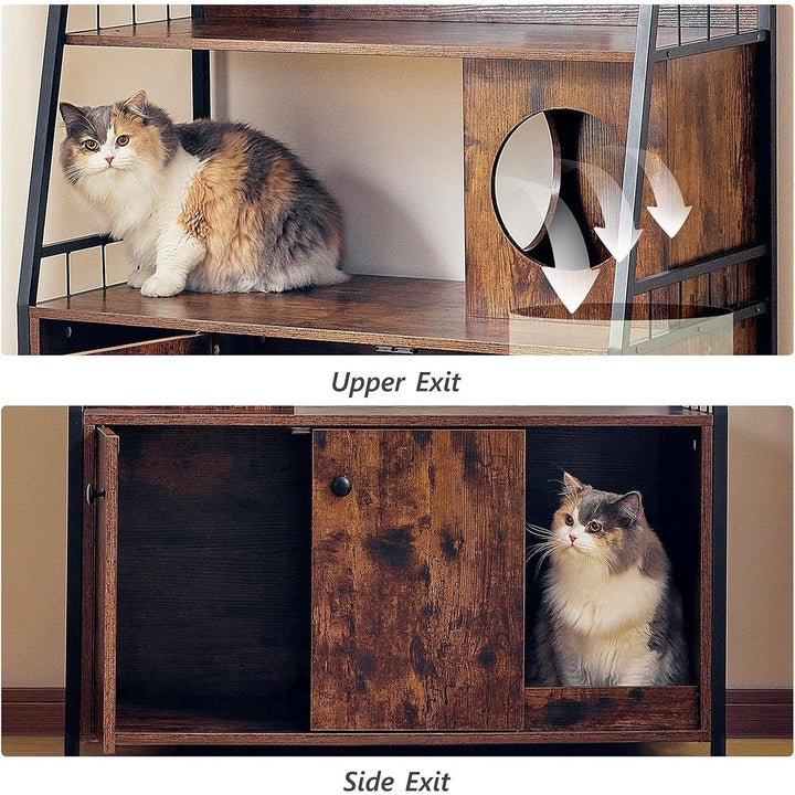 3-in-1 Cat Litter Box | Elegant and spacious 🐾