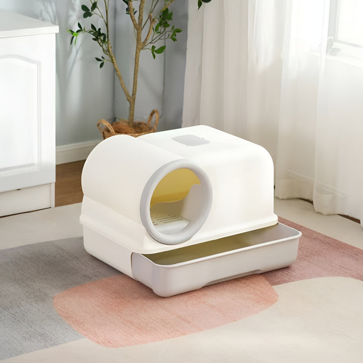 Closed XL cat litter box | Anti-splash and easy to clean 🐾