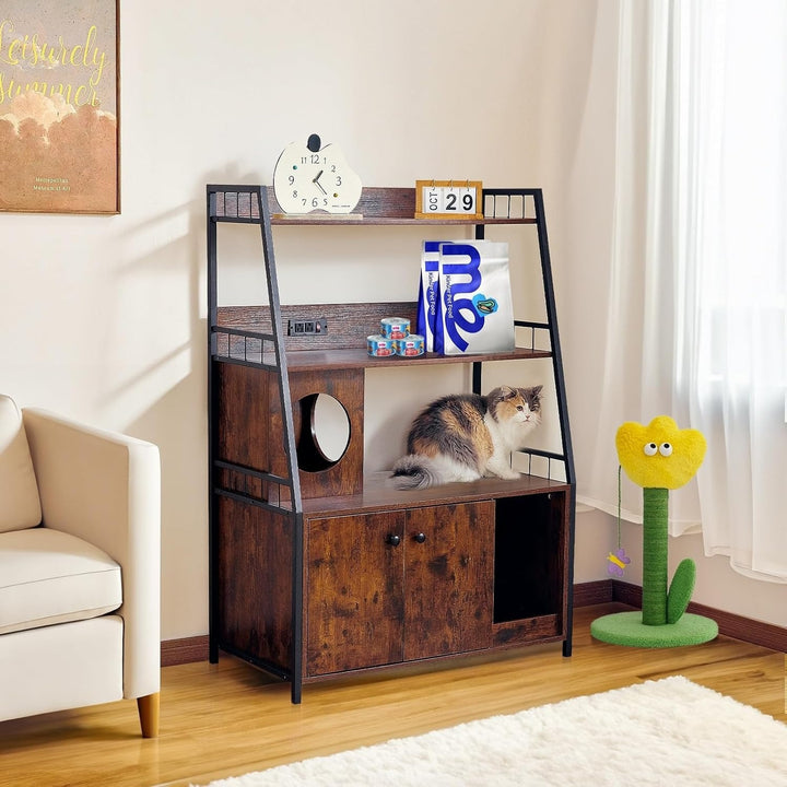 3-in-1 Cat Litter Box | Elegant and spacious 🐾