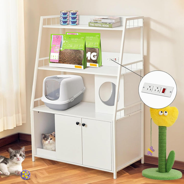 3-in-1 Cat Litter Box | Elegant and spacious 🐾