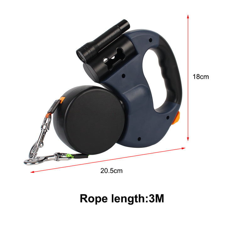 Double Dog Leash Roulette Self-retracting 3m